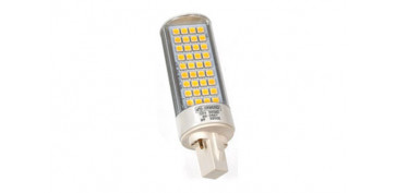 Bombillas - LAMPARA LED PLC-G24 8W LUZ CALIDA (3300K)