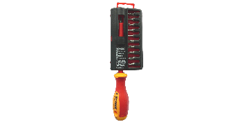 Destornilladores - DESTORNILLADOR MAGNETICO AISLADO 1000 V INCLUYE 11 PUNTAS