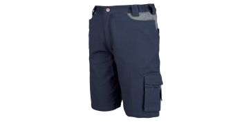 Vestuario laboral - BERMUDA STRETCH AZUL T S