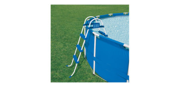Piscinas, accesorios y complementos - ESCALERA PARA PISCINA PELDAÑOS PLASTICO ALTURA 107 CM