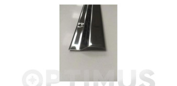 Burletes y tapajuntas - CUBREJUNTA CERAMICA PARKET INOX TORNILLO 83 CM-45X10 MM