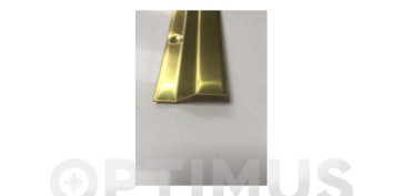 Burletes y tapajuntas - CUBREJUNTA CERAMICA PARKET LATON TORNILLO 93 CM-45X10 MM