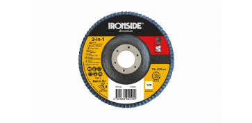 Discos - DISCO LAMINAS ZIRCONIO Ø 125 GRANO 120 72 LAMINAS, LONG LIFE