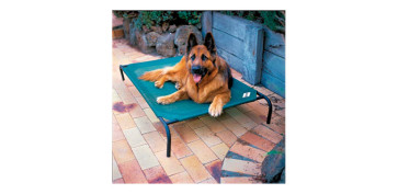 FOLLETO JARDIN OPTIMUS - CAMA MASCOTA \'L\' VERDE 130X80X20CM HASTA 45KG