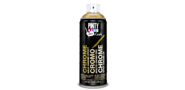 PINTURA SPRAY ART 520 CC CROMO-ORO