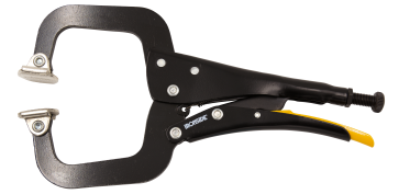 PROMO IRONSIDE - SARGENTO GRIP DE ACERO CUELLO DE CISNE CON OSCILAN APERTURA: 0-100 MM.