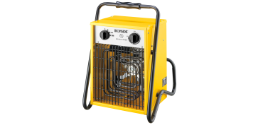 Calefacción electrica - CALEFACTOR PROFESIONAL 2000W CON TERMOSTATO Y ASA DE TRANSPORTE