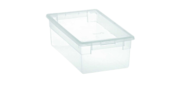 Cajas y baules - CAJA MULTIUSOS LIGHT BOXTRANSPARENTE 5 LITROS