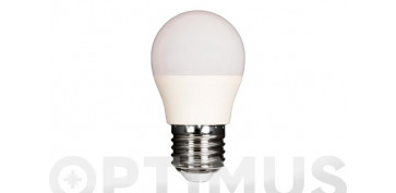 Ahorro de energia - LAMPARA LED ESFERICA 480LM E27 6W CALIDA
