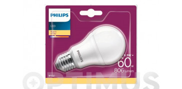 Ahorro de energia - LAMPARA LED STANDARE27 8,5W LUZ CALIDA