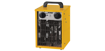 Calefacción electrica - CALEFACTOR PROFESIONAL 1.500 / 3.000 W CON TERMOSTATO Y ASA DE TRANSPORTE IRONSIDE