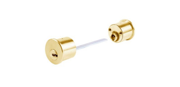 Material de carpintería - CILINDRO T60 EXTERIOR-INTERIOR, REGULABLE, PARA CERRADURA TS LATON, 5 LLAVES