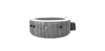 Piscinas, accesorios y complementos - SPA GREYWOOD MASAJE BURBUJAS DELUXE 4 PERSONAS 795 L Ø 196 X 71 CM