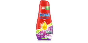Productos de limpieza - LAVAVAJILLAS SOMAT GEL TODO EN 1 LIMON 40 DOSIS