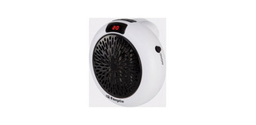 Calefacción electrica - CALEFACTOR CERAMICO ENCHUFE 600W