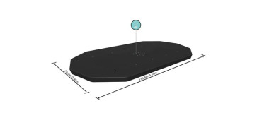 FOLLETO JARDIN 2025 OPTIMUS - COBERTOR PISCINA PVC PARA PICINAS TUBULAR OVAL 427 X 250 X 100 CM
