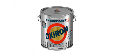 Esmaltes - ESMALTE ANTIOXIDANTE AGUA OXIRON LISO SATINADO 2,5 L BLANCO