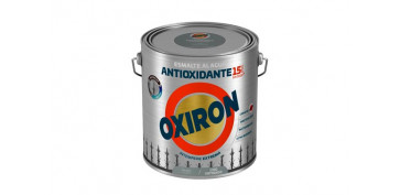 Esmaltes - ESMALTE ANTIOXIDANTE AGUA OXIRON LISO SATINADO 2,5 L GRIS PERLA