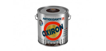 Esmaltes - ESMALTE ANTIOXIDANTE AGUA OXIRON LISO SATINADO 2,5 L TABACO