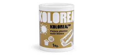 Pintura para paredes, techos y suelo - PINTURA PLASTICA EXTERIOR INTERIOR PRO MATE 1 KG BLANCO