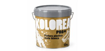Pintura para paredes, techos y suelo - PINTURA PLASTICA EXTERIOR INTERIOR PRO MATE 12 KG BLANCO