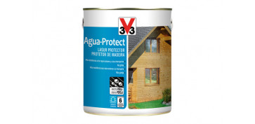 Proteccion y tratamiento para madera - LASUR AGUA PROTECT 0,75 L CEREZO
