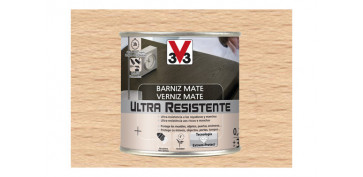 Proteccion y tratamiento para madera - BARNIZ INTERIOR ULTRA RESISTENTE MATE 250 ML INCOLORO