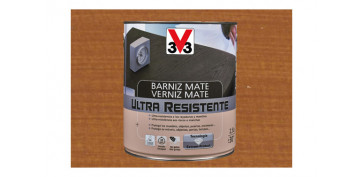 Proteccion y tratamiento para madera - BARNIZ INTERIOR ULTRA RESISTENTE MATE 750 ML CEREZO