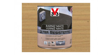 Proteccion y tratamiento para madera - BARNIZ INTERIOR ULTRA RESISTENTE MATE 750 ML ROBLE CLARO