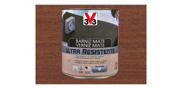 Proteccion y tratamiento para madera - BARNIZ INTERIOR ULTRA RESISTENTE MATE 750 ML SAPELI