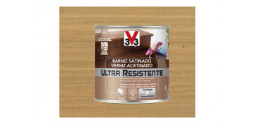 Proteccion y tratamiento para madera - BARNIZ INTERIOR ULTRA RESISTENTE SATINADO 250 ML ROBLE CLARO