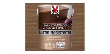 Novedades - BARNIZ INTERIOR ULTRA RESISTENTE SATINADO 250 ML WENGUE