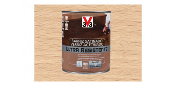 Proteccion y tratamiento para madera - BARNIZ INTERIOR ULTRA RESISTENTE SATINADO 750 ML INCOLORO