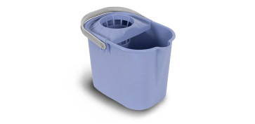CUBO CON ESCURRIDOR 13 L AZUL