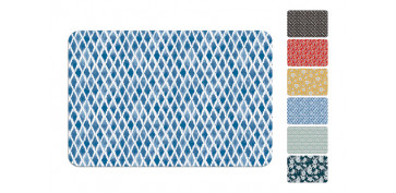 Textil y costura - MANTEL INDIVIDUAL POLIPROPILENO COLOURFUL 30 X 45 CM - SURTIDO