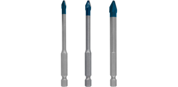 Juegos y kits para herramientas - JUEGO BROCAS PORCELANICO EXPERT HEX-9 HARDCERAMIC 