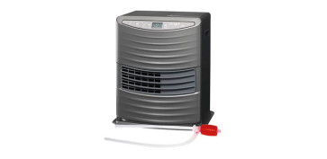 Calefacción gas, parafina y etanol - ESTUFA ELECTRONICA ZIBRO LC-130 3 KW GRIS OSCURO