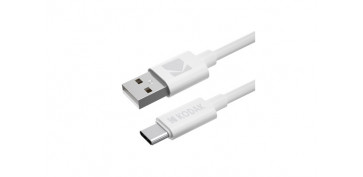 Electronica - CABLE CARGADOR USB TO USB C BLANCO