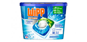 Productos quimicos - DETERGENTE WIPP EXPRESS 4EN1 20 CAPSULAS