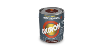 Esmaltes - ESMALTE ANTIOXIDANTE OXIRON PAVONADO 4 L MARRON OXIDO