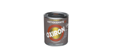 Esmaltes - ESMALTE ANTIOXIDANTE OXIRON LISO EFECTO FORJA 750 ML GRIS ACERO