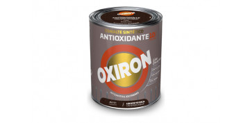 Pinturas - ESMALTE ANTIOXIDANTE OXIRON LISO EFECTO FORJA 750 ML MARRON