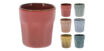 Vajillas - MUG STONEWARE 10 CL SURTIDO