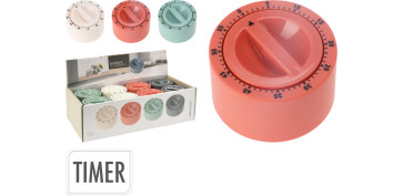 TEMPORIZADOR TIMMER COCINA Ø 7 X 4 CM SURTIDO