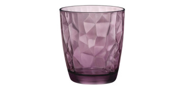 Todo para la mesa - VASO DIAMOND TENSIONADO PACK 3 UDS 39 CL ROSA