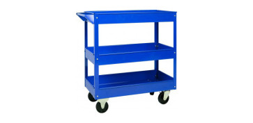 CARRO HERRAMIENTAS 3 BANDEJAS AZUL 730 X 376 X 780 MM