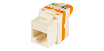 Instalación imagen, sonido y telefonía - CONECT.RJ45 UTP CAT 6A HEM.PALOMILLA CAJA10 