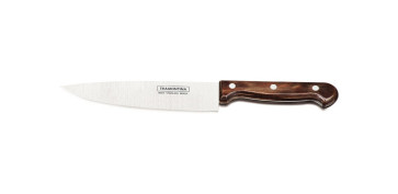 Cuchilleria - CUCHILLO COCINERO POLIWOOD CASTAÑO 18CM