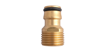 Conectores y empalmes - ADAPTADOR RIEGO RAPIDO LATON MACHO 1/2\