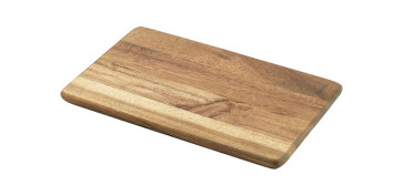 Utensilios de cocina - TABLA CORTAR CONICA MADERA ACACIA 23 X 15 X 1 CM